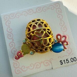 New Easter Egg Brooch
